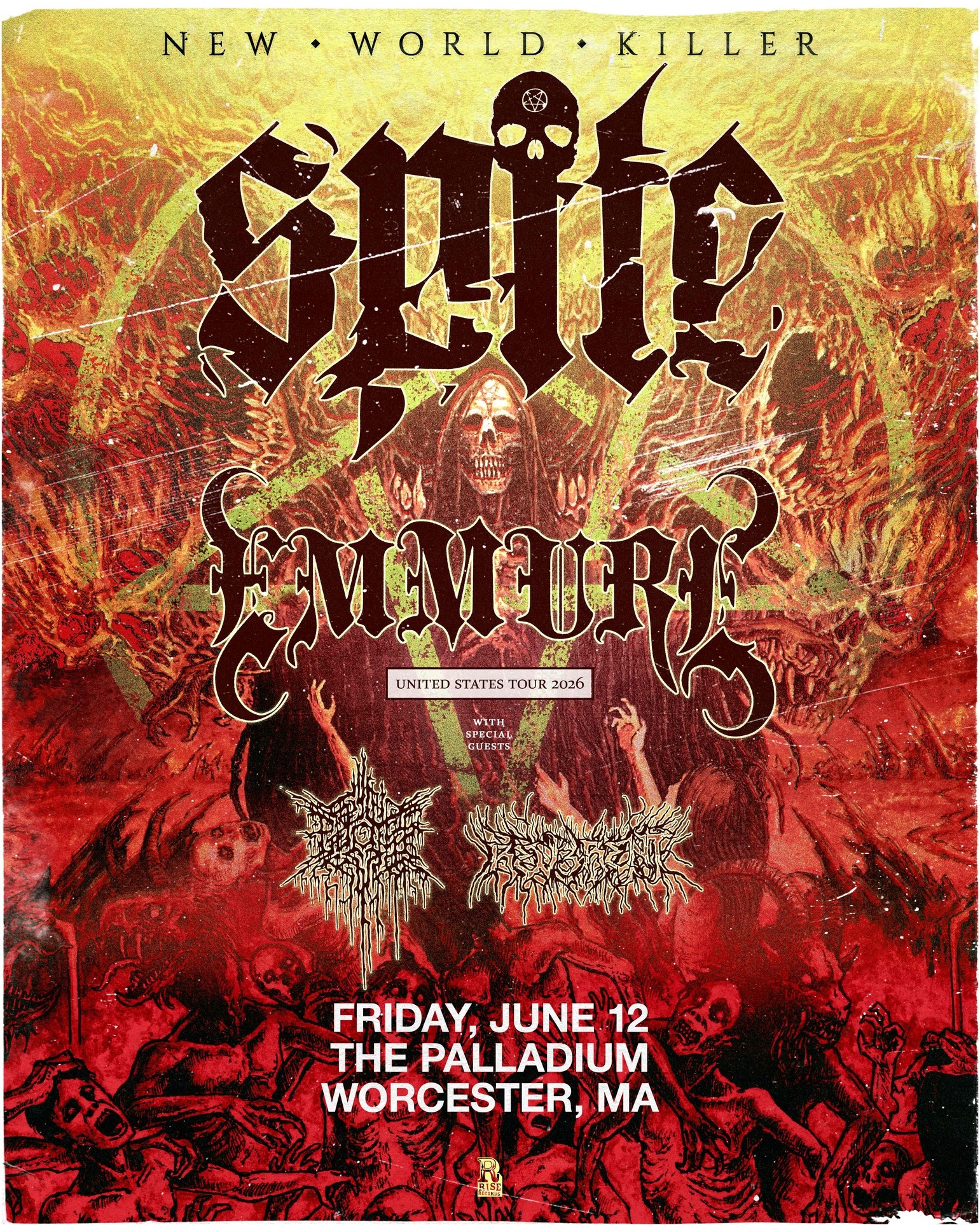 Worcester - JUST ANNOUNCED📣 SPITE takes over the Palladium on 6/12 with ...
