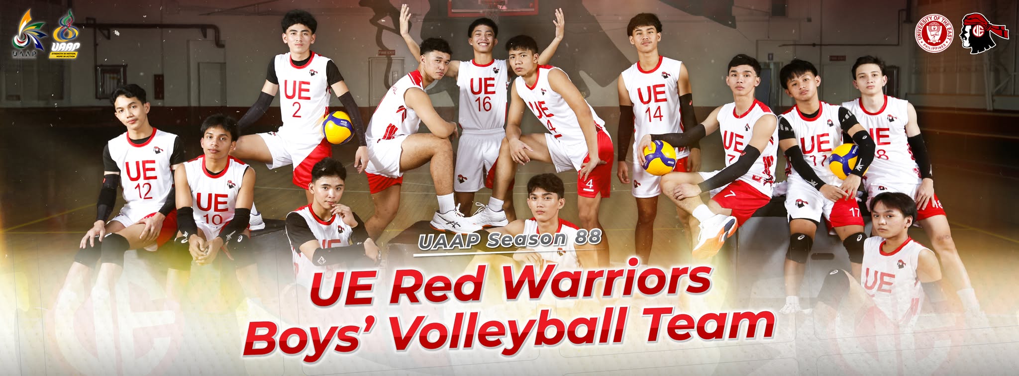 University of the East (UE) - UE Red Warriors Women’s Volleyball Team ...