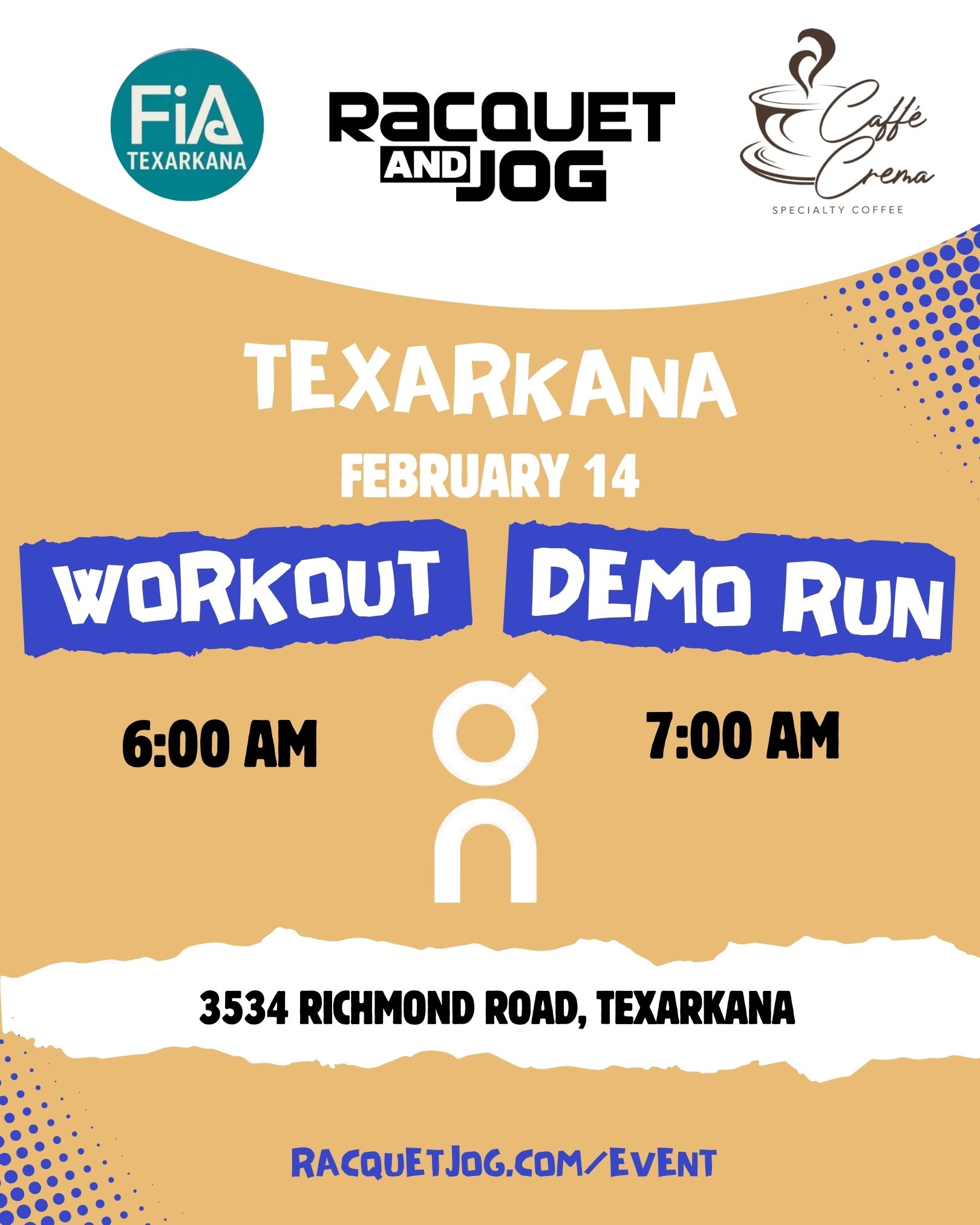 Texarkana Workout + Demo Run