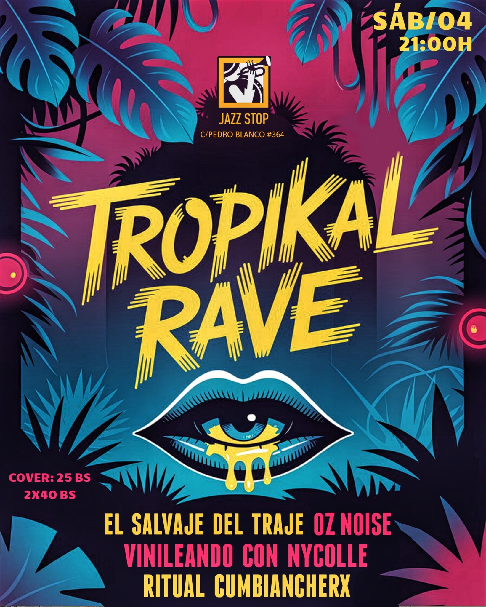 JAZZ - ¡Prepárate para una noche de ritmo y diversión! 🌴💃🏽🔥 Tropikal ...