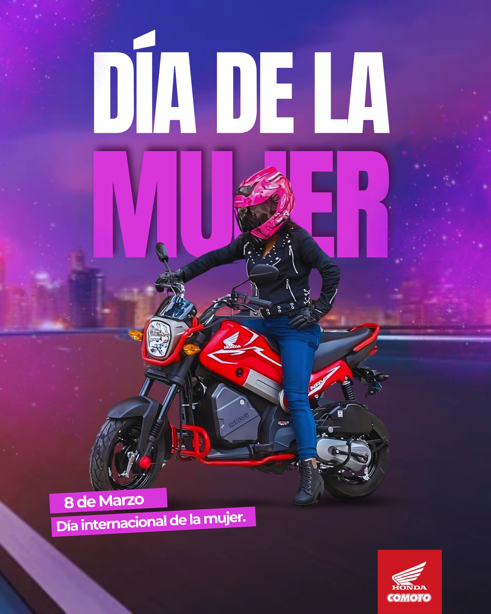 💜🏍️ Honda Comoto conmemora... - Honda Motos Comoto Mazatlan | Facebook