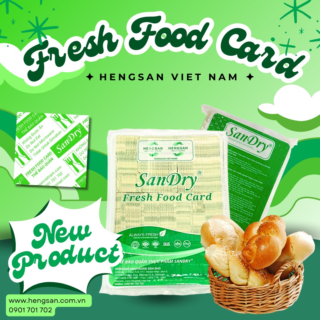 Hengsan - SanDry Fresh Food Card – Clean and Sustainable Food ...