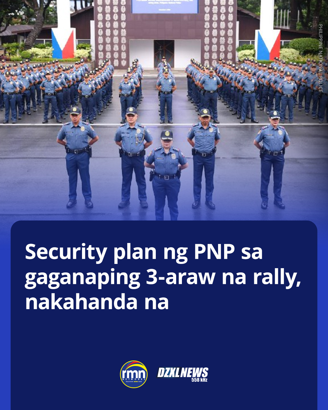 RMN - Nakahanda na ang security deployment plan ng Philippine National ...