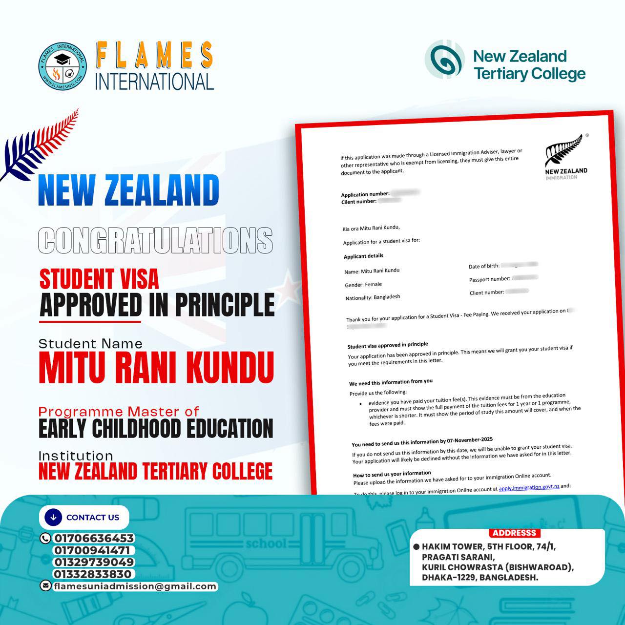 Congratulations, Mitu Rani Kundu!... - Flames International | Facebook