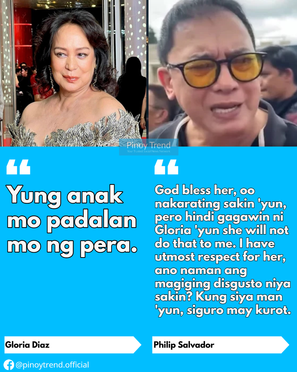 Pinoy - PHILIP SALVADOR, HINDI MAKAPANIWALA SA SINABI SA KANYA NI ...