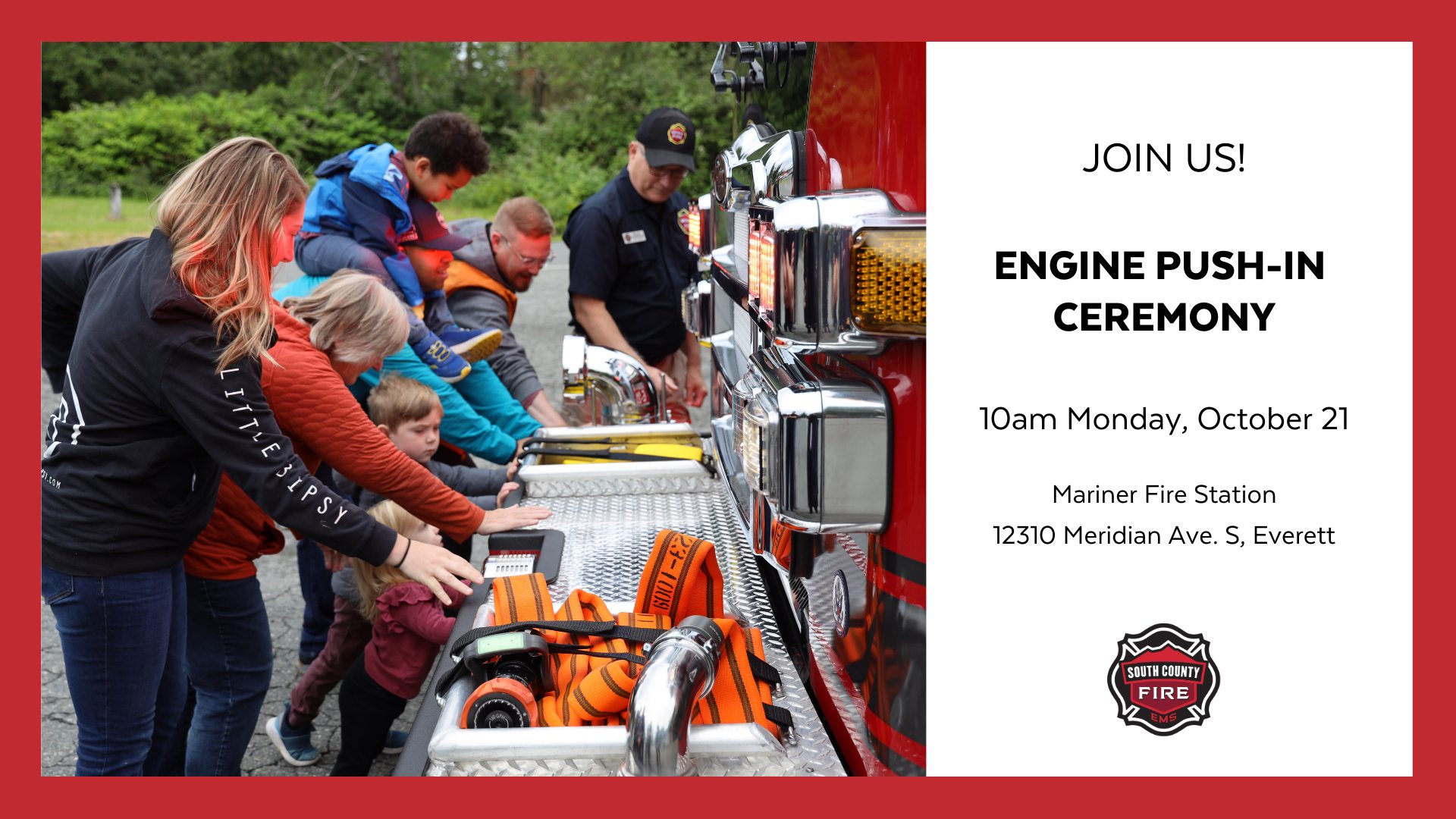 Engine Push-In Ceremony