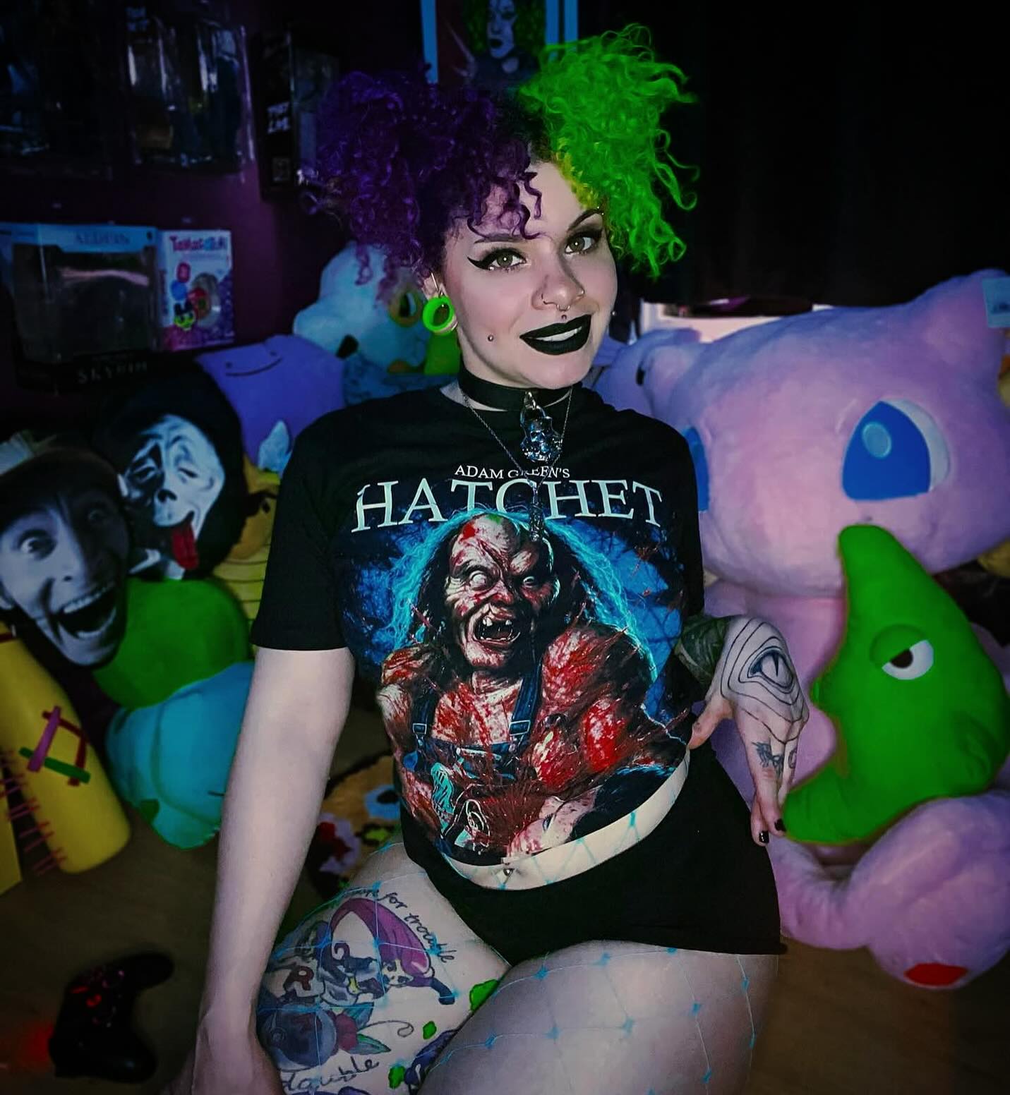 Terror - Our officially licensed, Hatchet “Face Off” Tee worn by ...