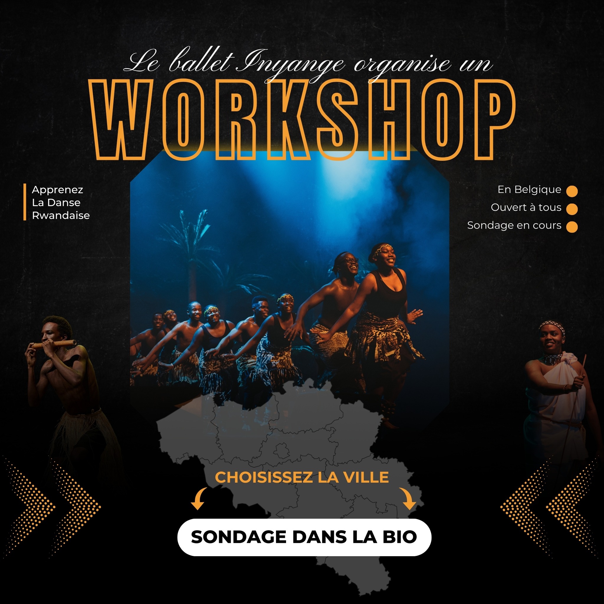 Ballet - ‼️ SONDAGE - WORKSHOP BALLET INYANGE 📣 Envie d’apprendre la ...