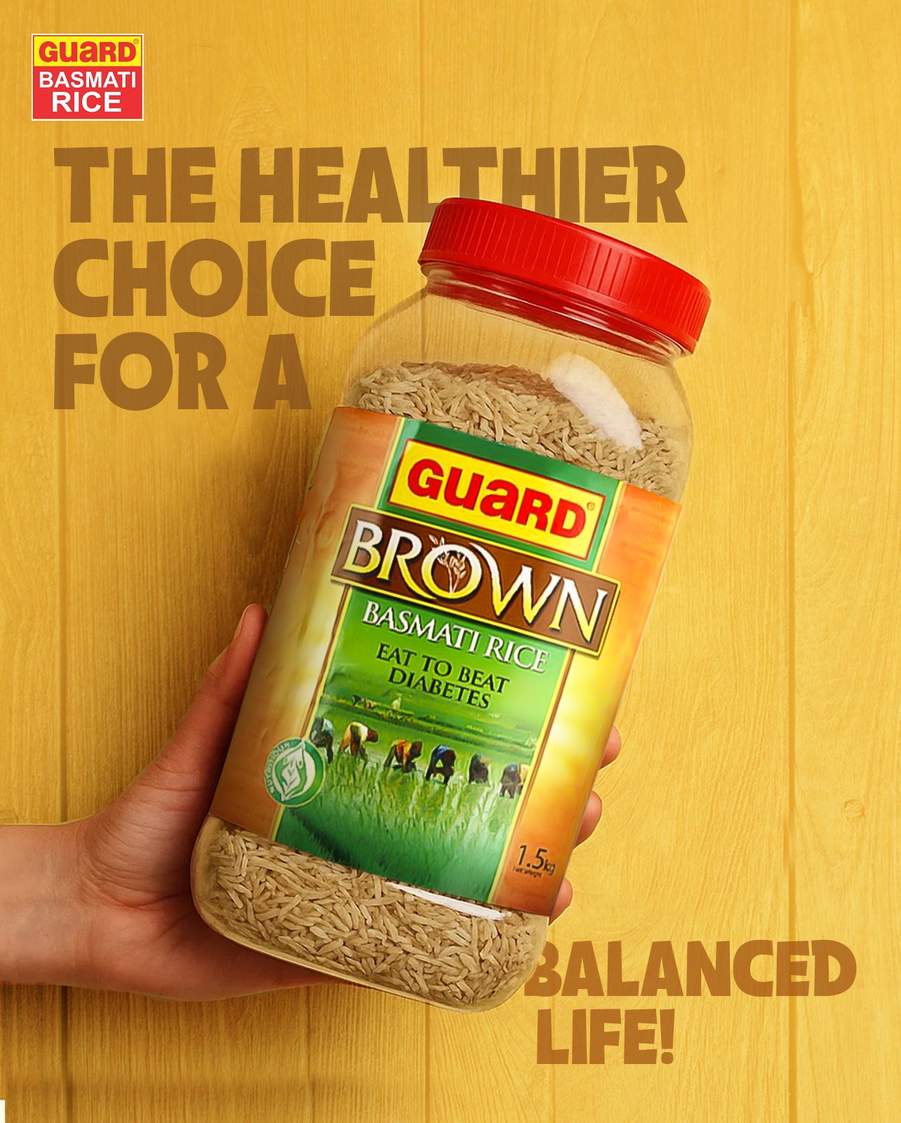 Guard Rice - The Healthier Choice for a Balanced Life! 🌾... | Facebook