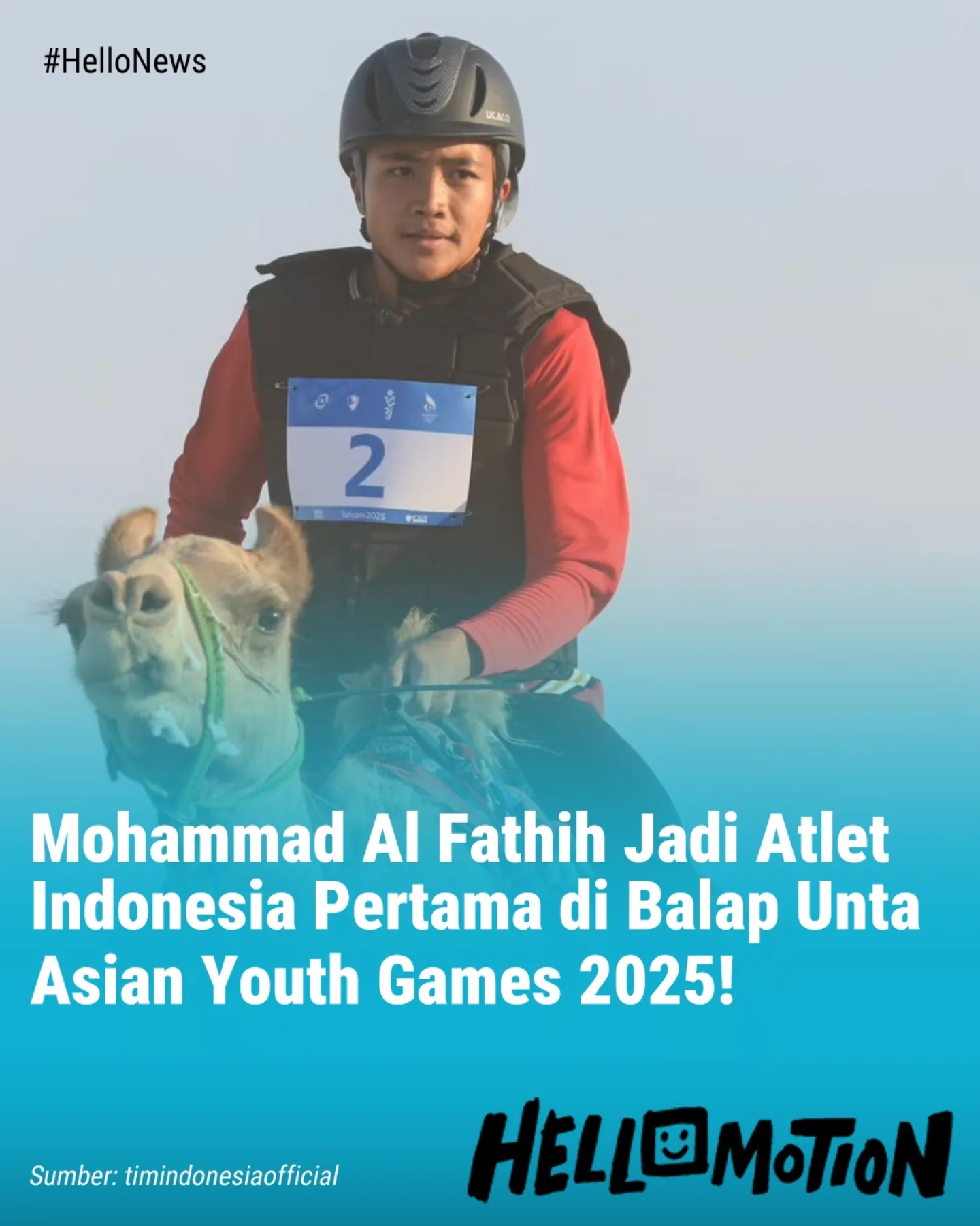 HelloMotion ID - Atlet muda Mohammad Al Fathih mencatat... | Facebook