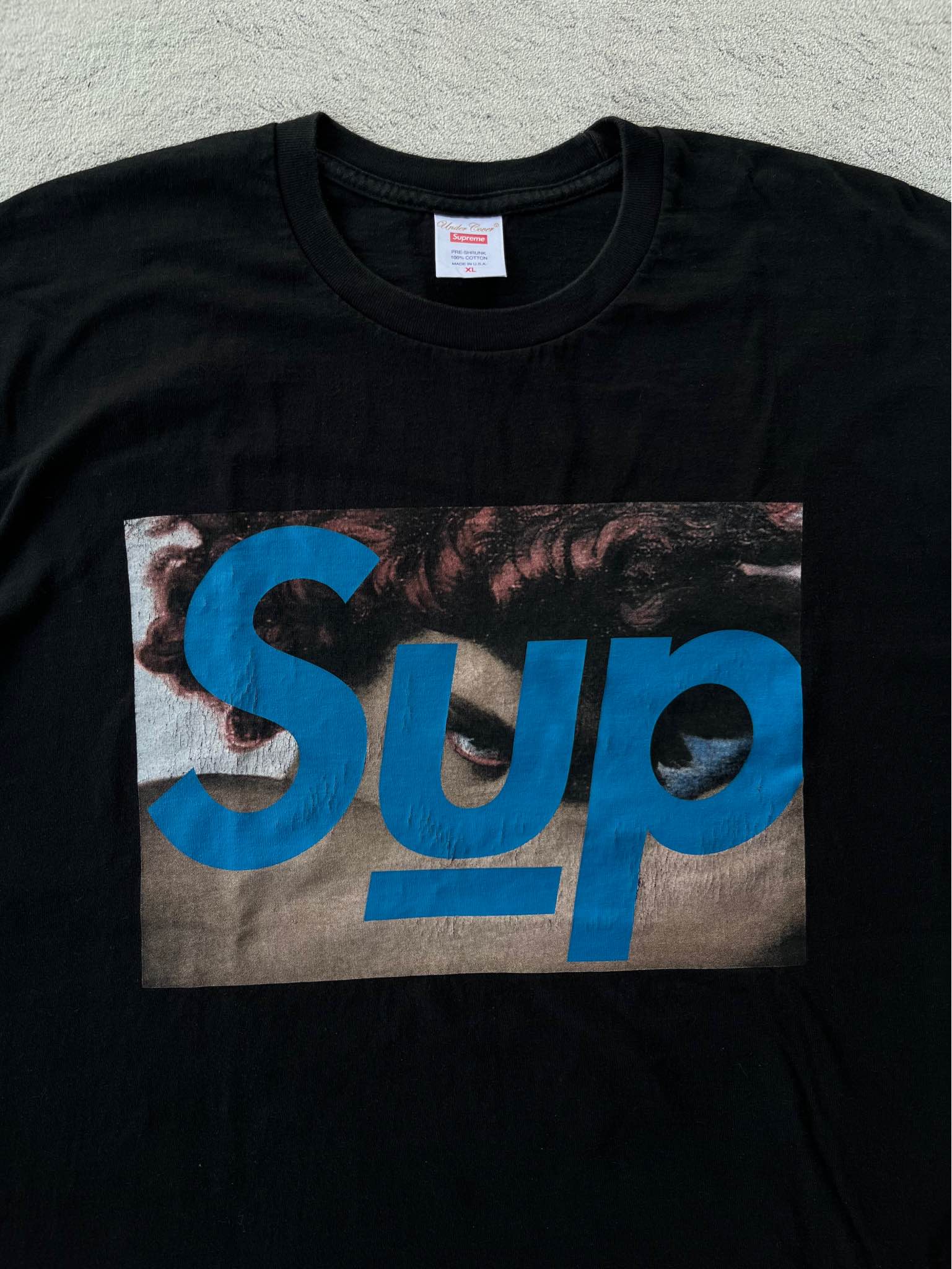 SUPREME UNDERCOVER FACE TEE BLACK SS23 SIZE XL VERY GOOD CONDITION 