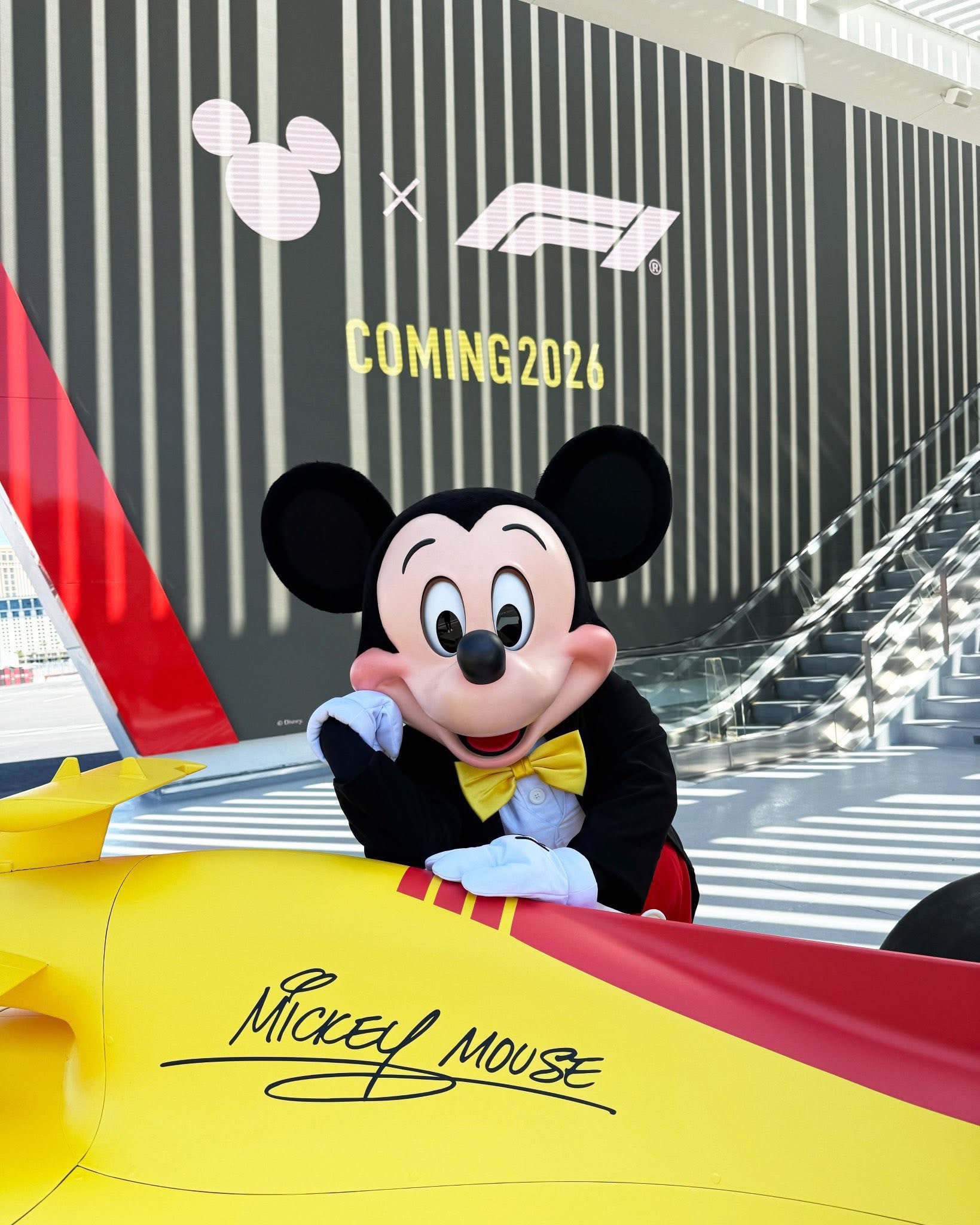 Disney and Formula 1 collaborate for 