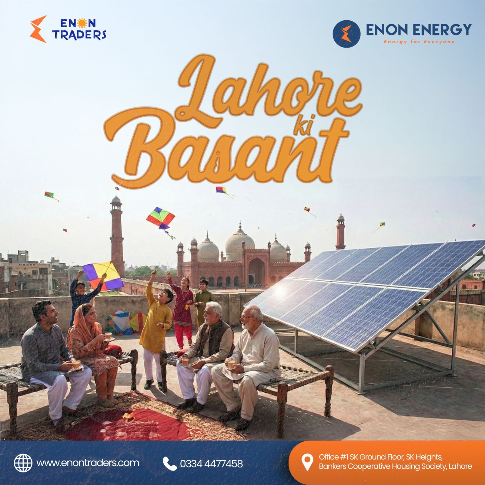 Enon - Lahore ki Basant 🪁💛 Where tradition meets innovation, and ...
