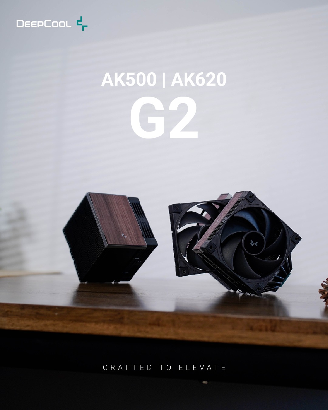 DeepCool - The DeepCool AK620 G2 wood grain cooler will be a premium ...