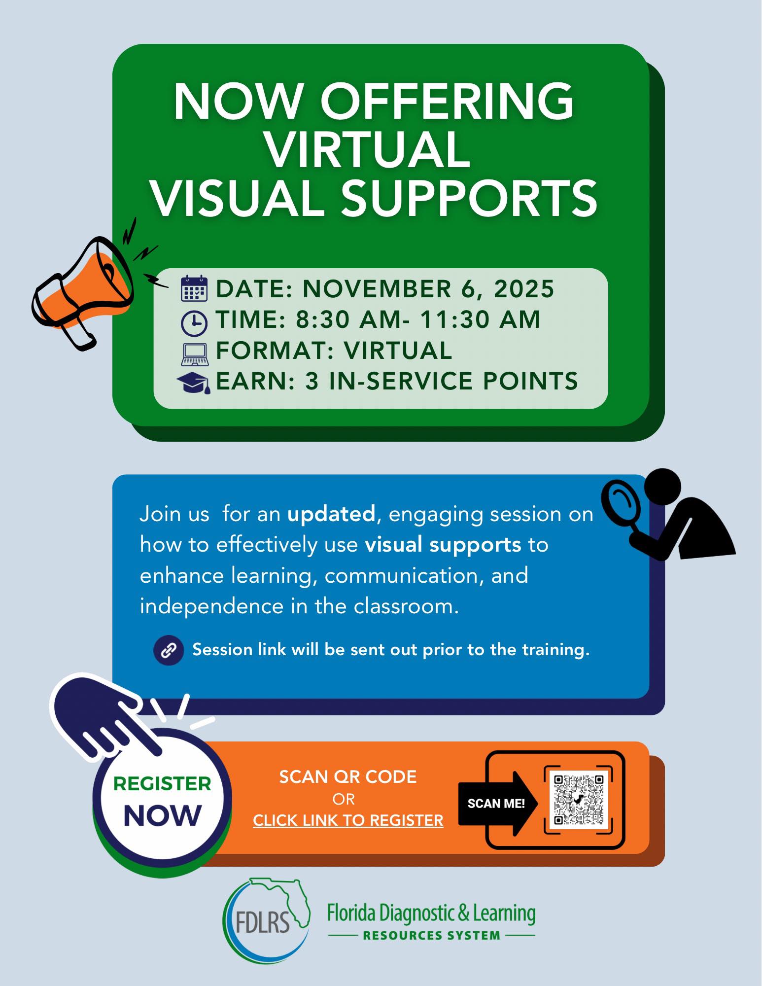 FDLRS - 💻 You’re Invited! Join Us Virtually for Visual Supports ...