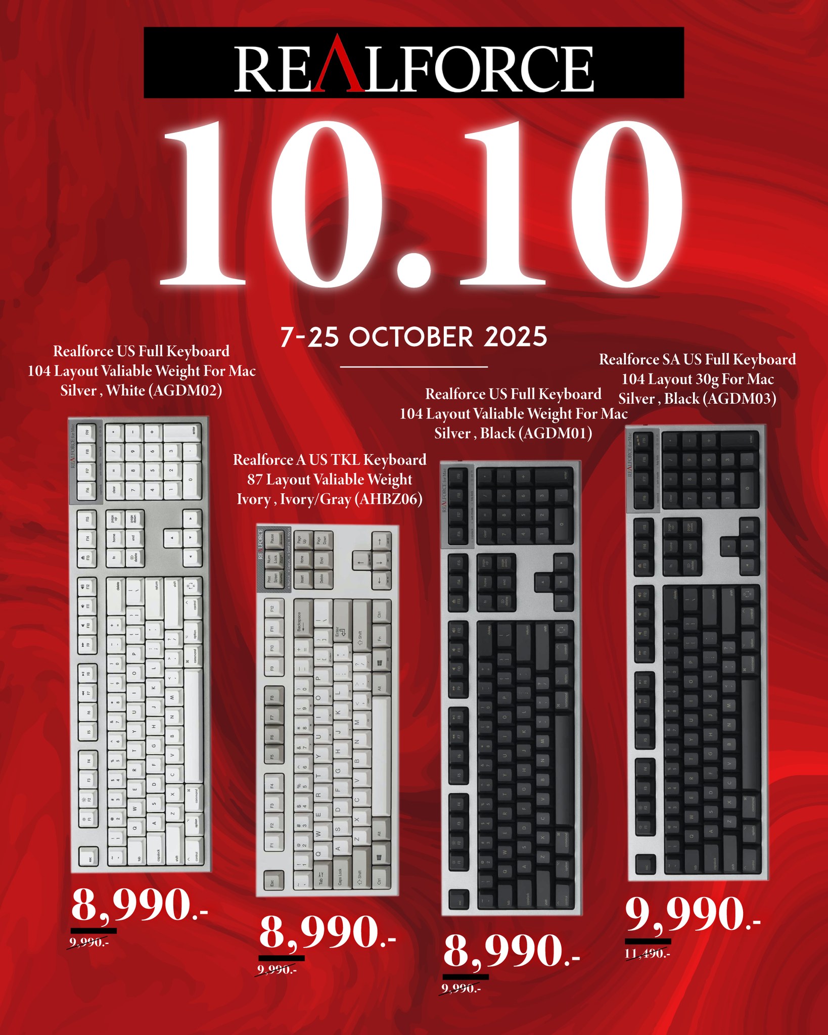 Realforce Thailand - Realforce R2 ได้เวลาตกแต่งกันหน่อย! Cr.@akizaa_(IG ...