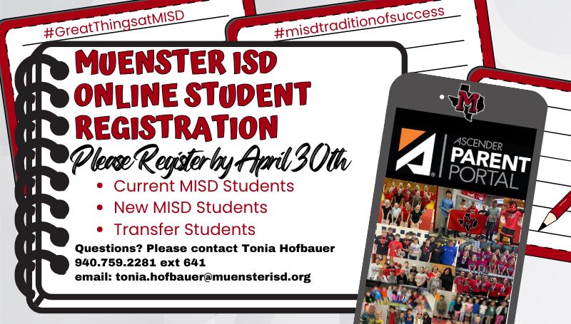 Muenster ISD - Muenster ISD online registration for the 2025-2026 ...
