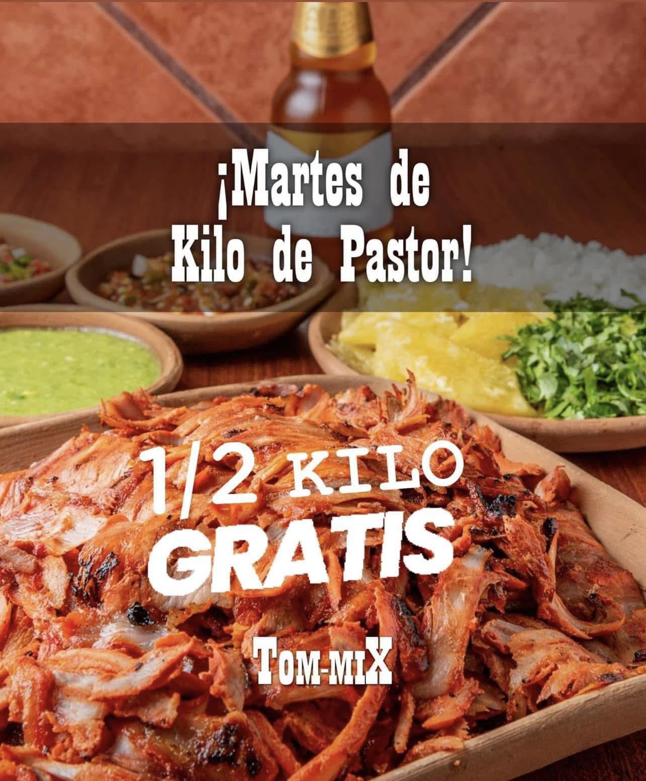 Tom-Mix - ¡MEDIO KILO GRATIS! 🤠🔥 • En la compra de 1 k de pastor ...