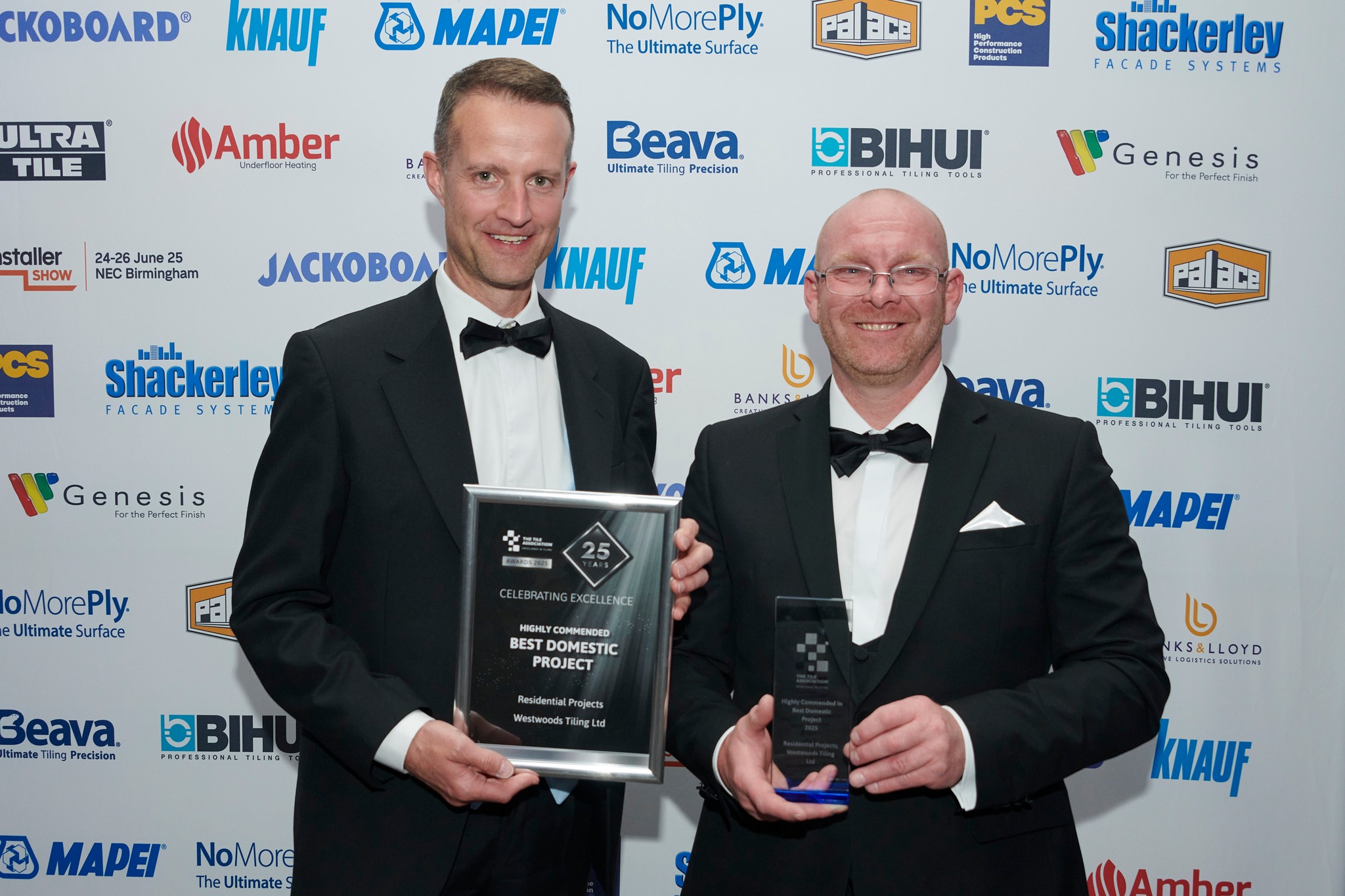 The Tile - Congratulations to Westwoods Tiling Ltd for receiving Highly ...