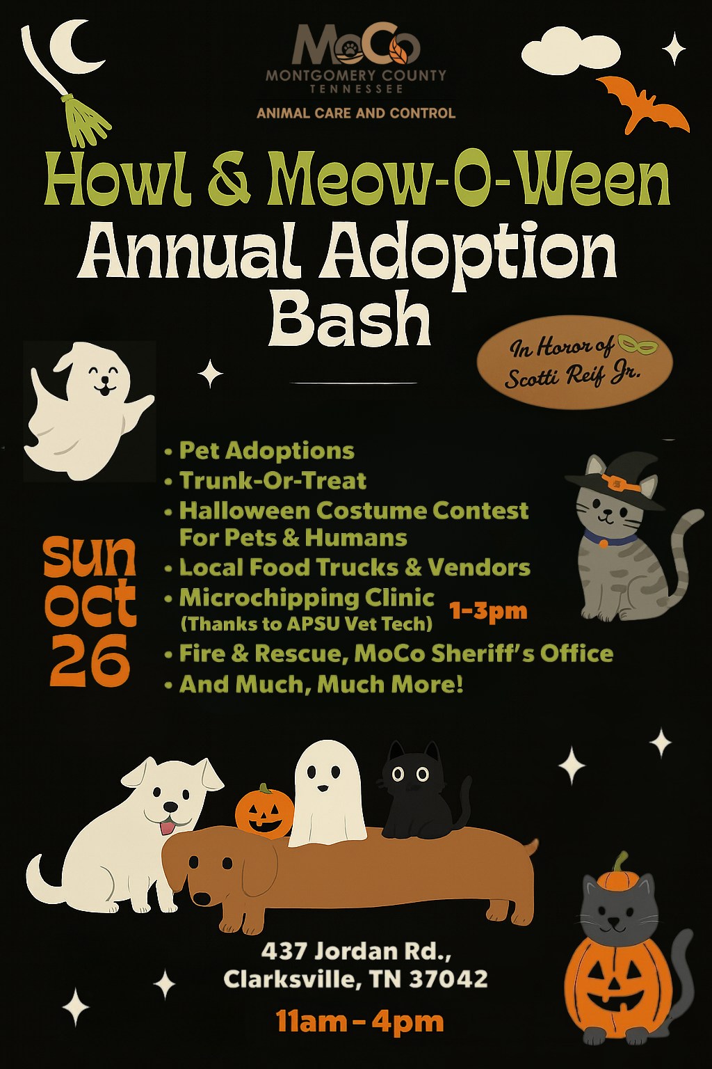 Clarksville-Montgomery - 🎃🐾 Your NORTH Branch Library is howling with ...