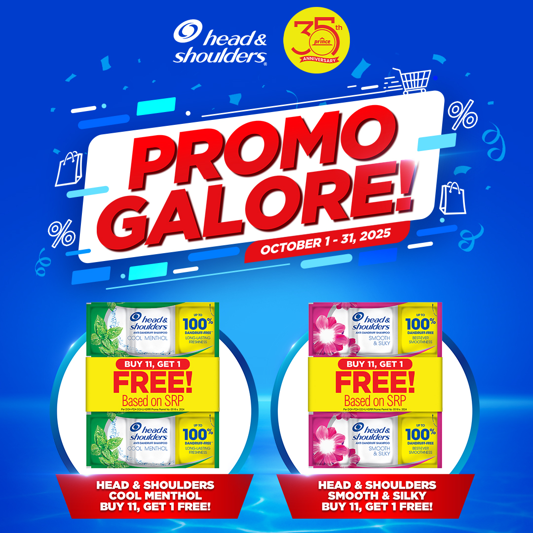 HEAD & SHOULDERS PROMO GALORE ... - Prince Hypermart | Facebook