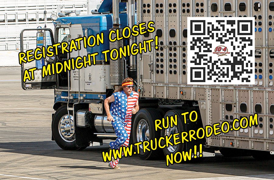 Ten - If you want to be entered into our early registration raffle ...