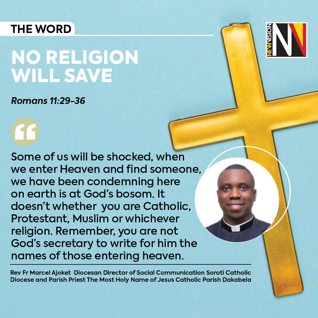 The New Vision - #TheWord | No religion will save Romans... | Facebook