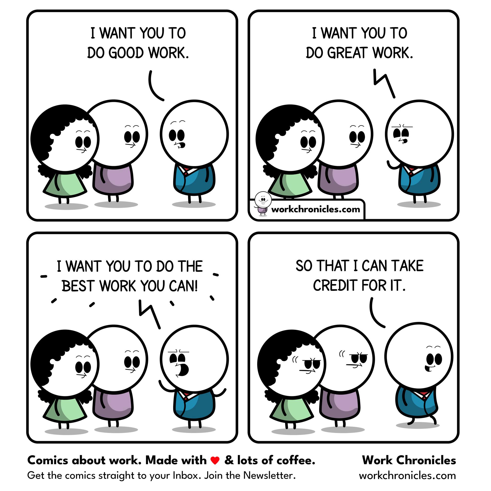 Work - (comic) Do your best work | Facebook