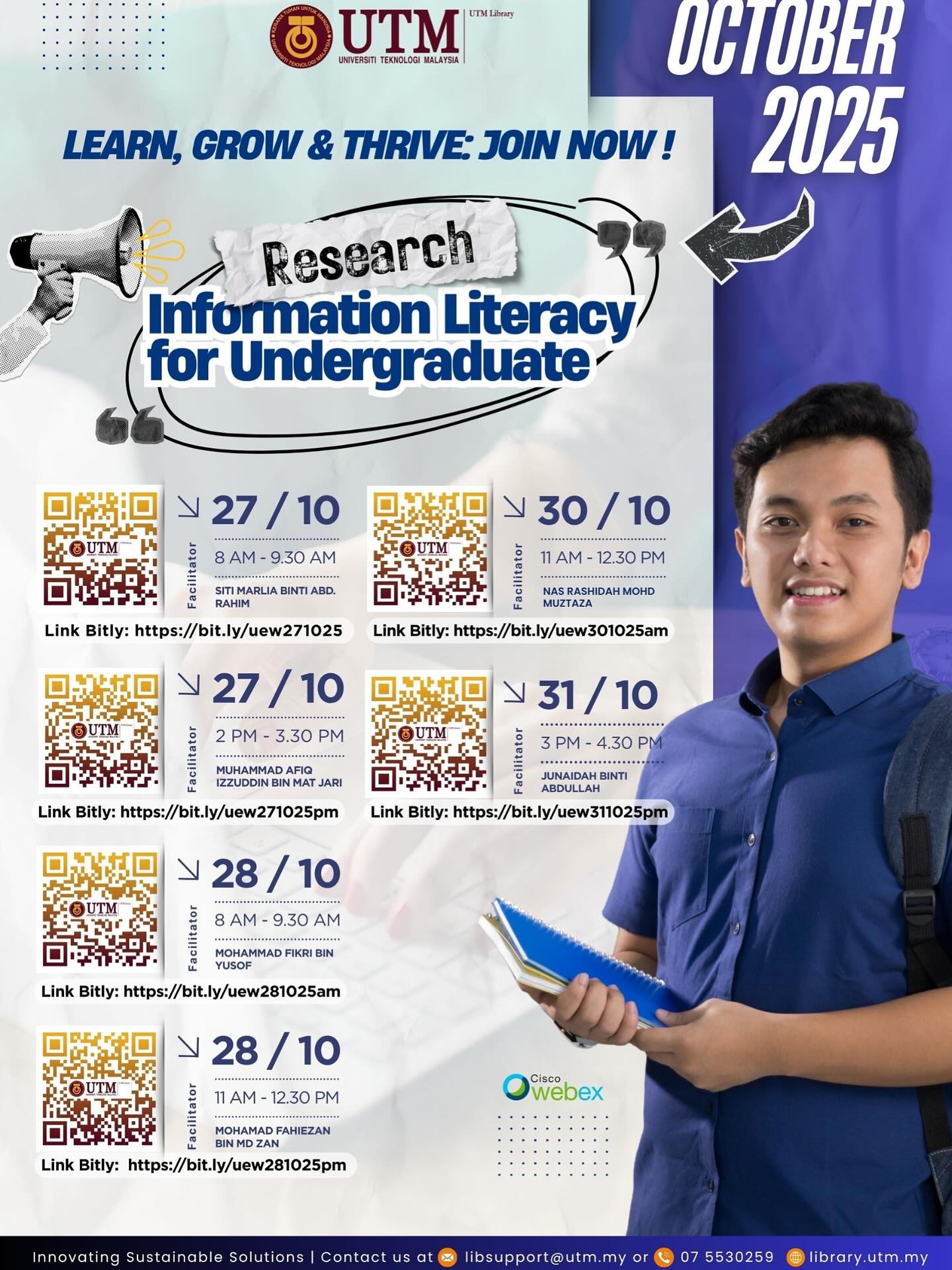 📢 Research... - Perpustakaan Universiti Teknologi Malaysia | Facebook