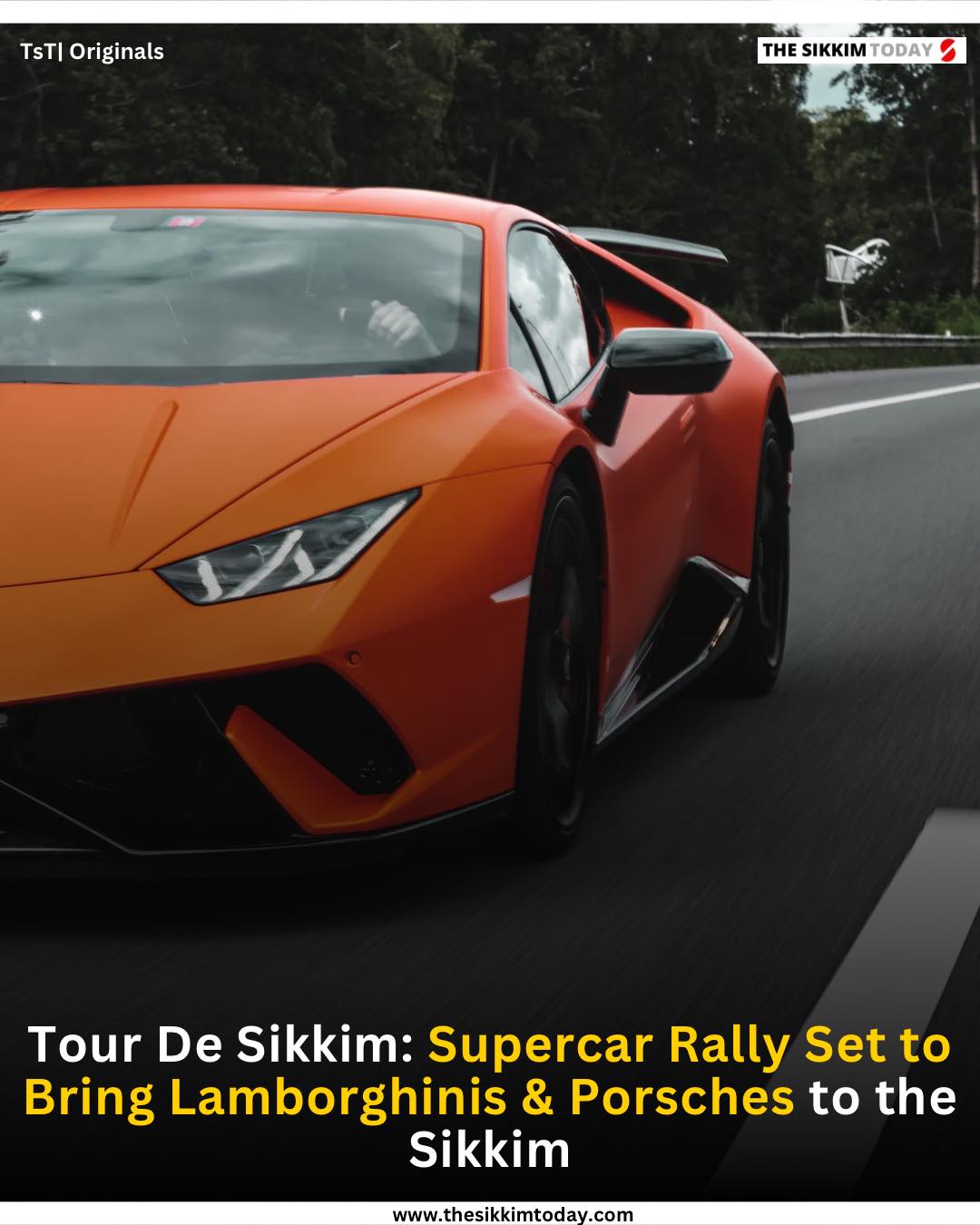 Tour De Sikkim Soon: Supercar Rally Set... - The Sikkim Today | Facebook