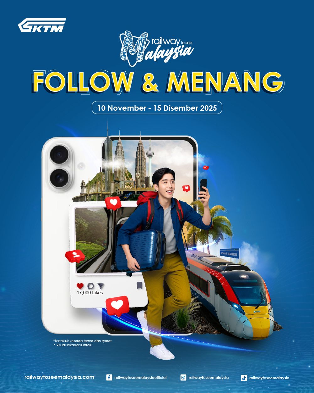 KTM - Terokai Malaysia dengan cara paling mudah. Ambil gambar, follow ...