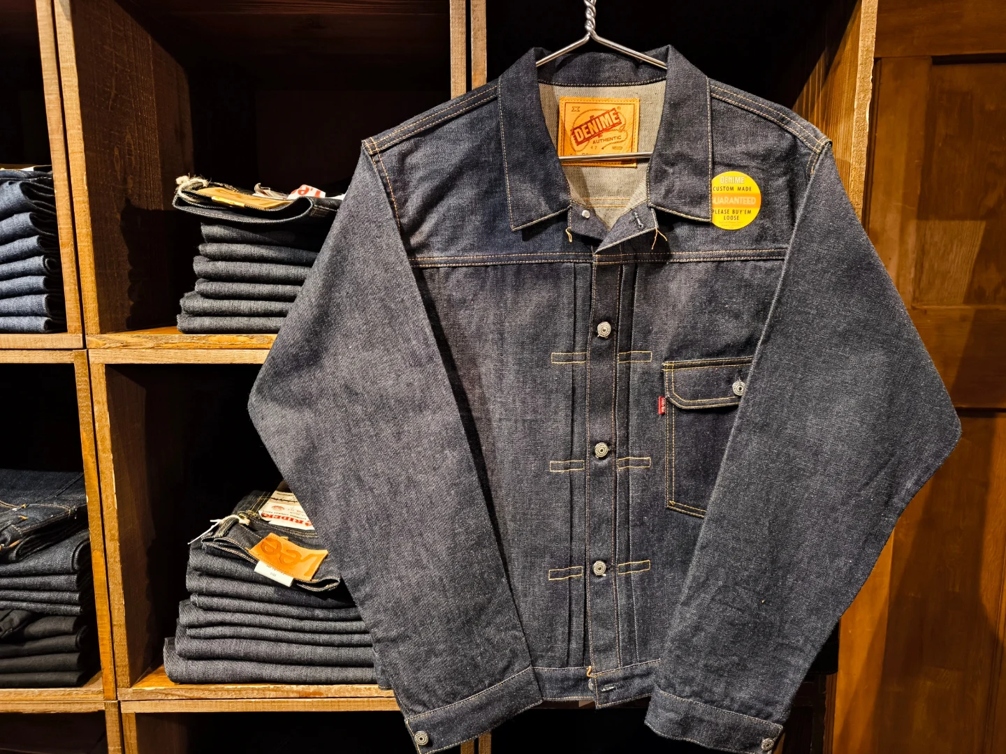 ☺︎mm☺︎　Mサイズ 再入荷！！ DENIME Lot 231XX-47 (1947 MODEL) . 茶綿混47モデル全