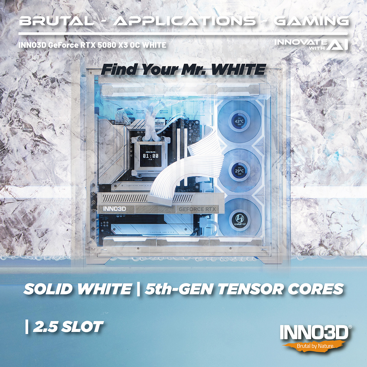 INNO3D - Have you found your Mr. White yet? Our RTX 5080 X3 OC 