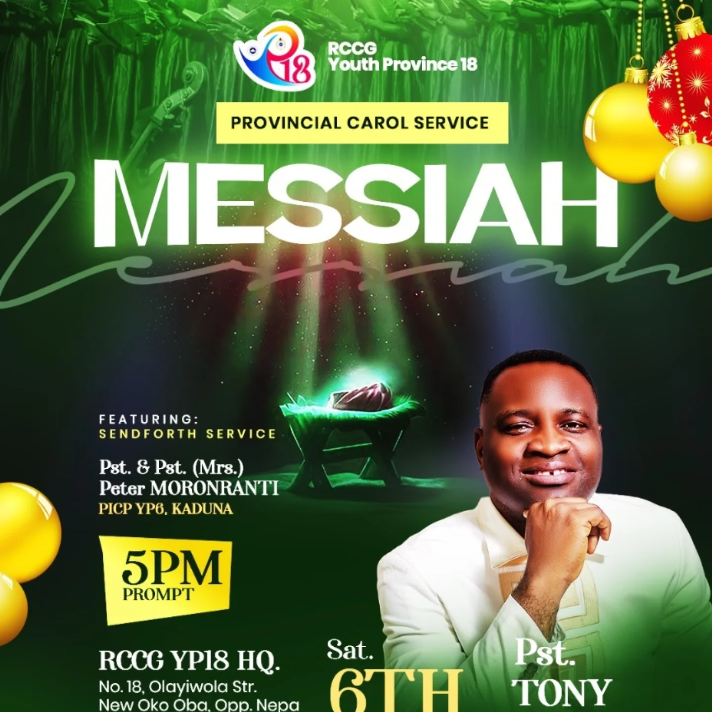 RCCG - 🎄 A NIGHT OF WORSHIP, HONOUR & CELEBRATION! 🎄 The long-awaited ...