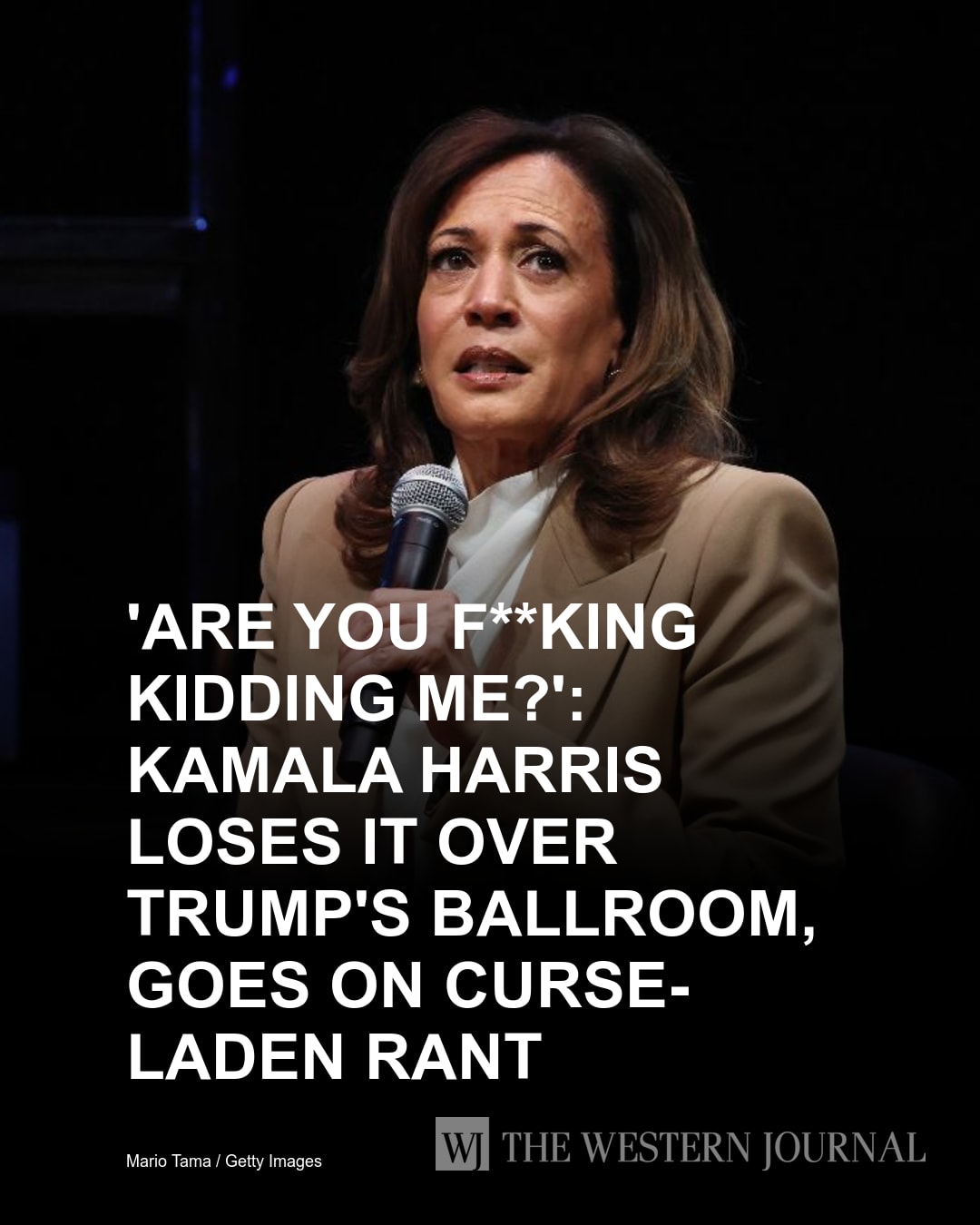 Conservative - 'Are You F**king Kidding Me?': Kamala Harris Loses it ...