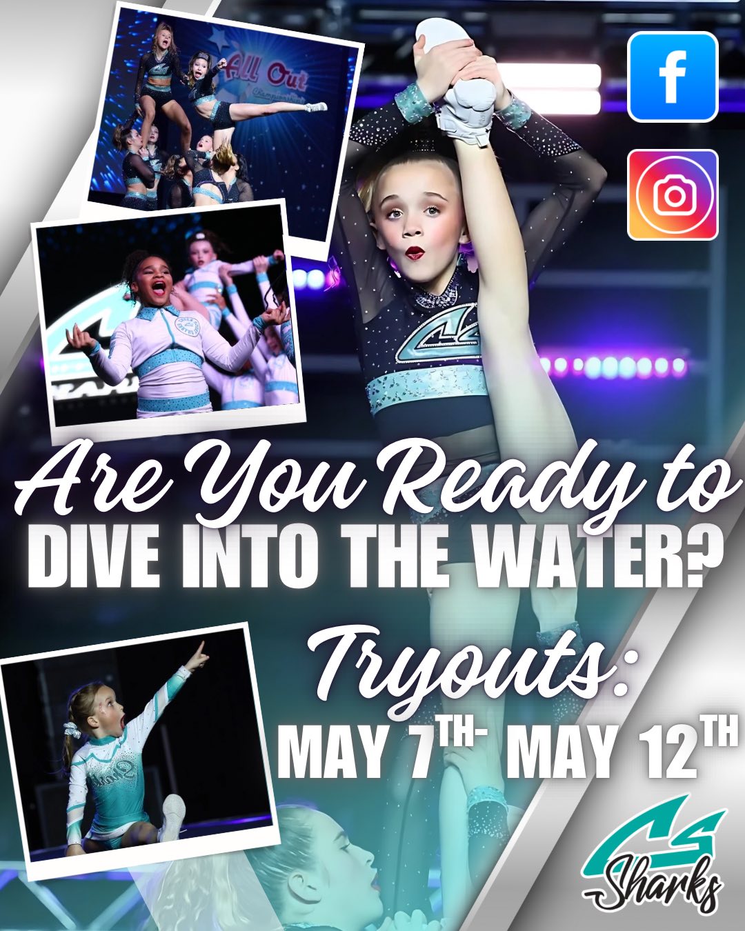 Cheer Sport Sharks New England | Weymouth MA