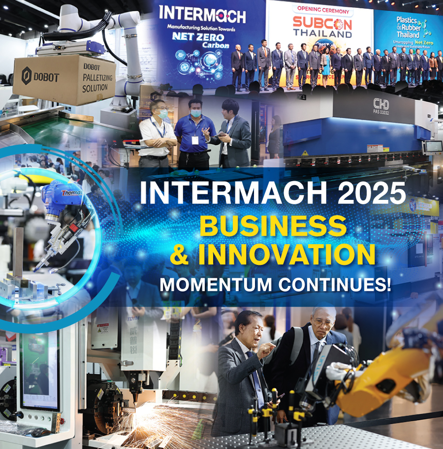 Intermach - วันที่ 3 ยังครึกครื้น พร้อมรอยยิ้มของผู้เข้าชมงาน เริ่มต้น ...