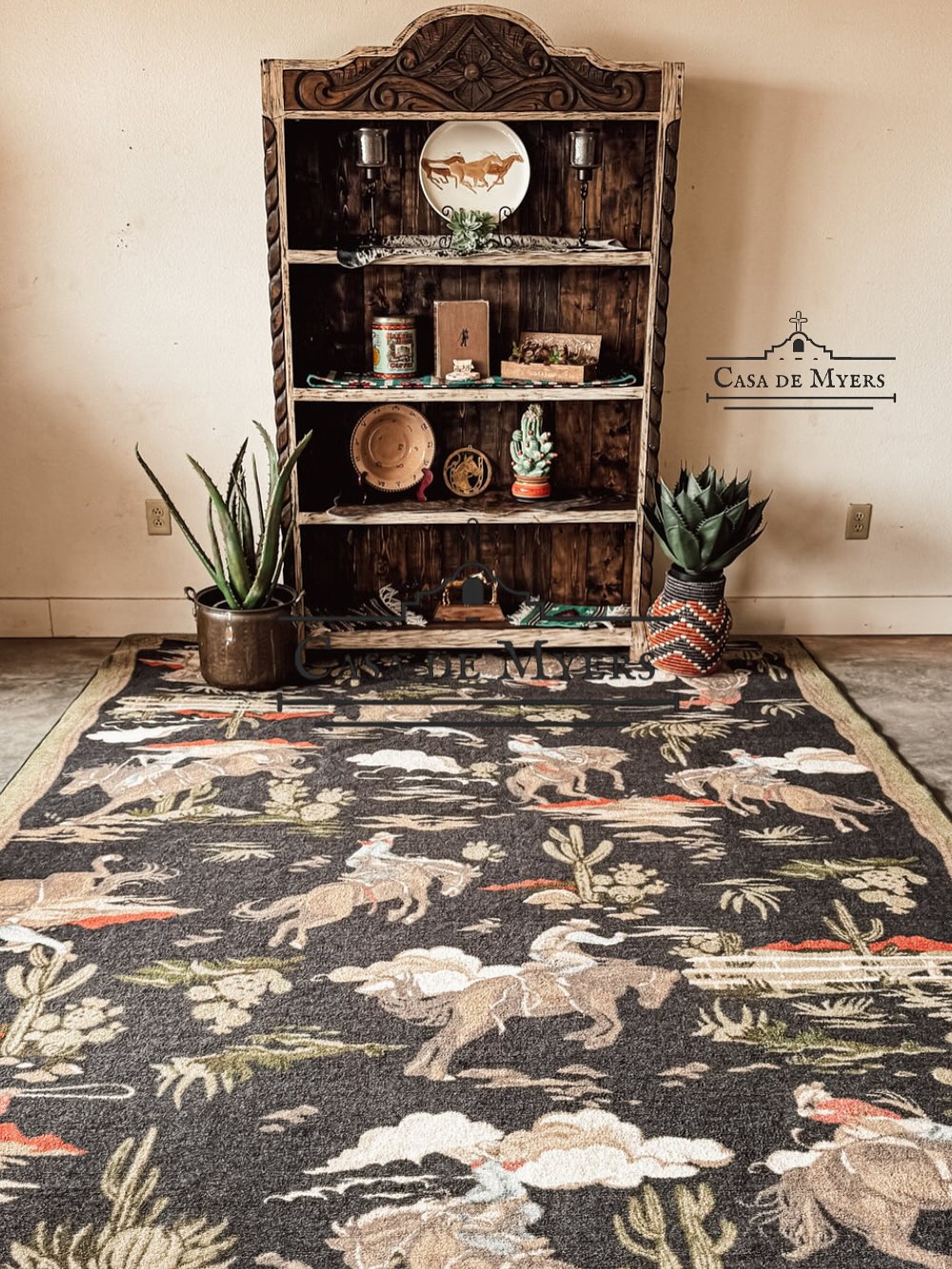 Casa de Myers - ~ The Wild West Rug ~ One of our... | Facebook