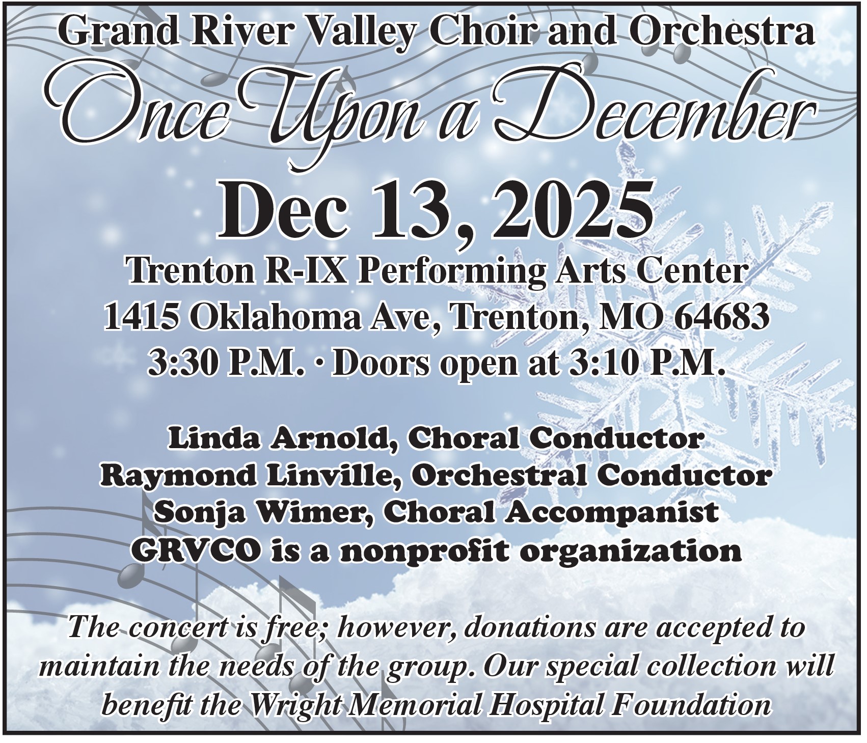 Grand River... - Grand River Valley Choir and Orchestra