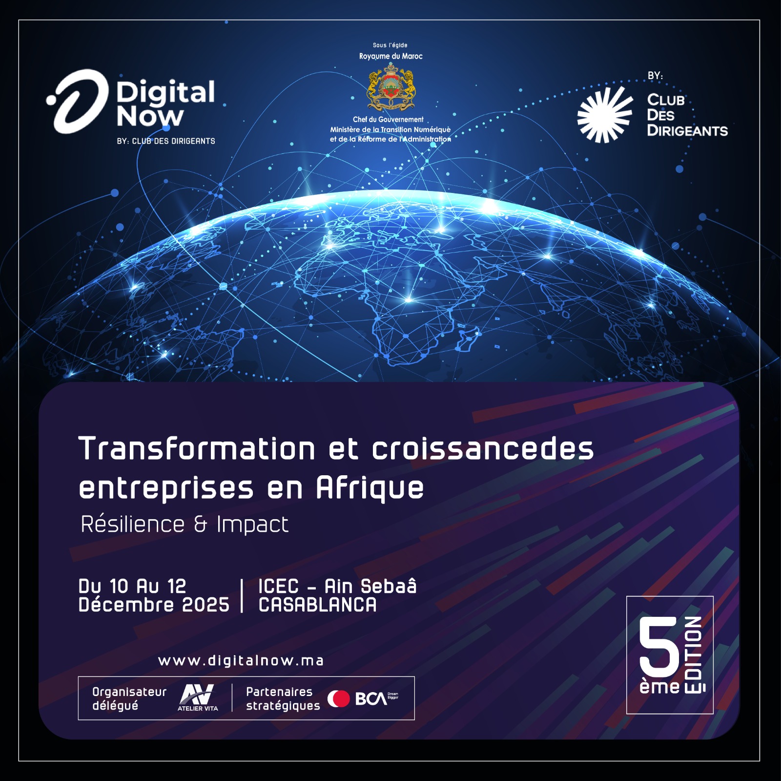 Industrie - 🚀 Digital Now 2025 arrive à Casablanca ! 📅 10-12 décembre ...