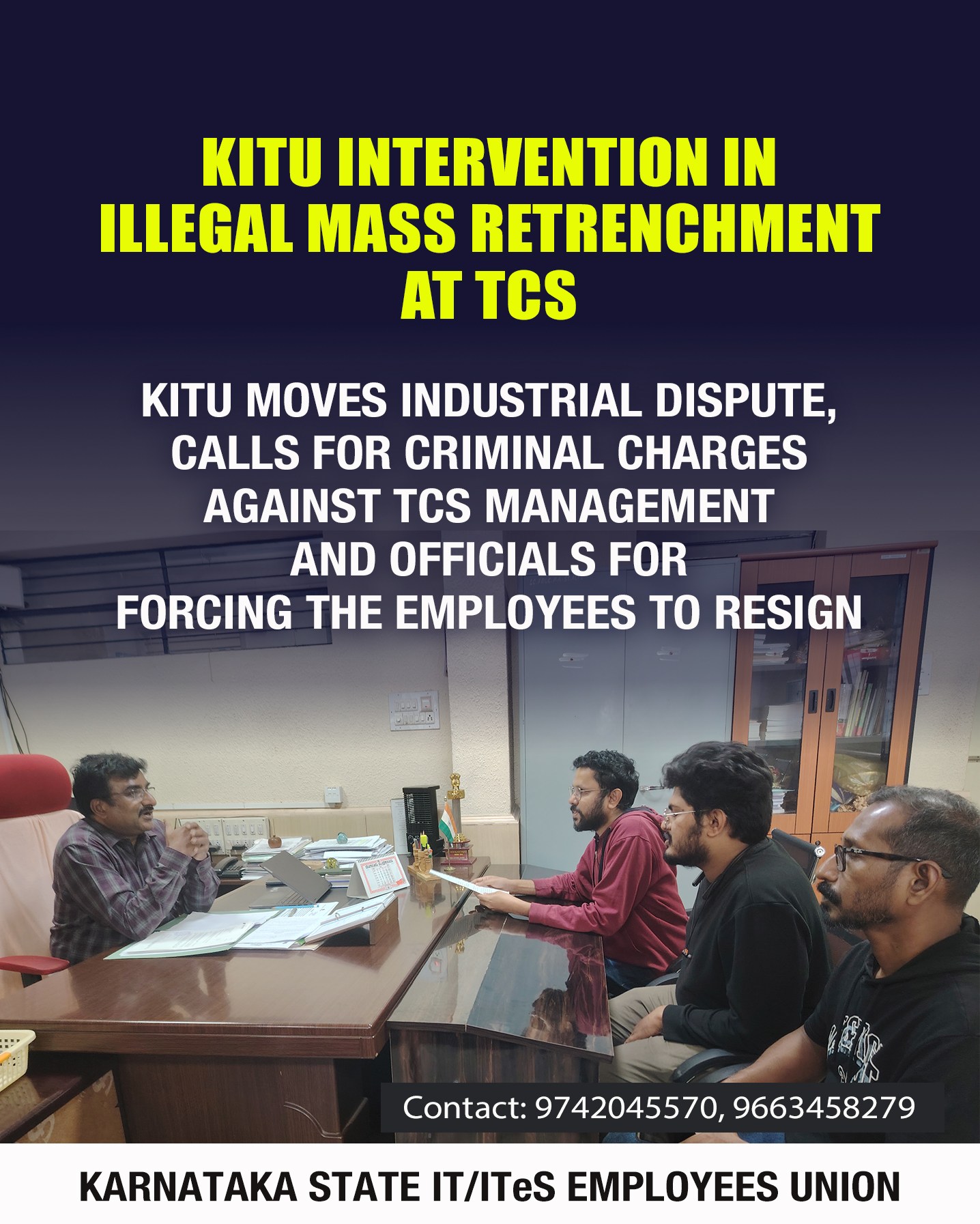 The Karnataka... - Karnataka State IT/ITeS Employees Union | Facebook