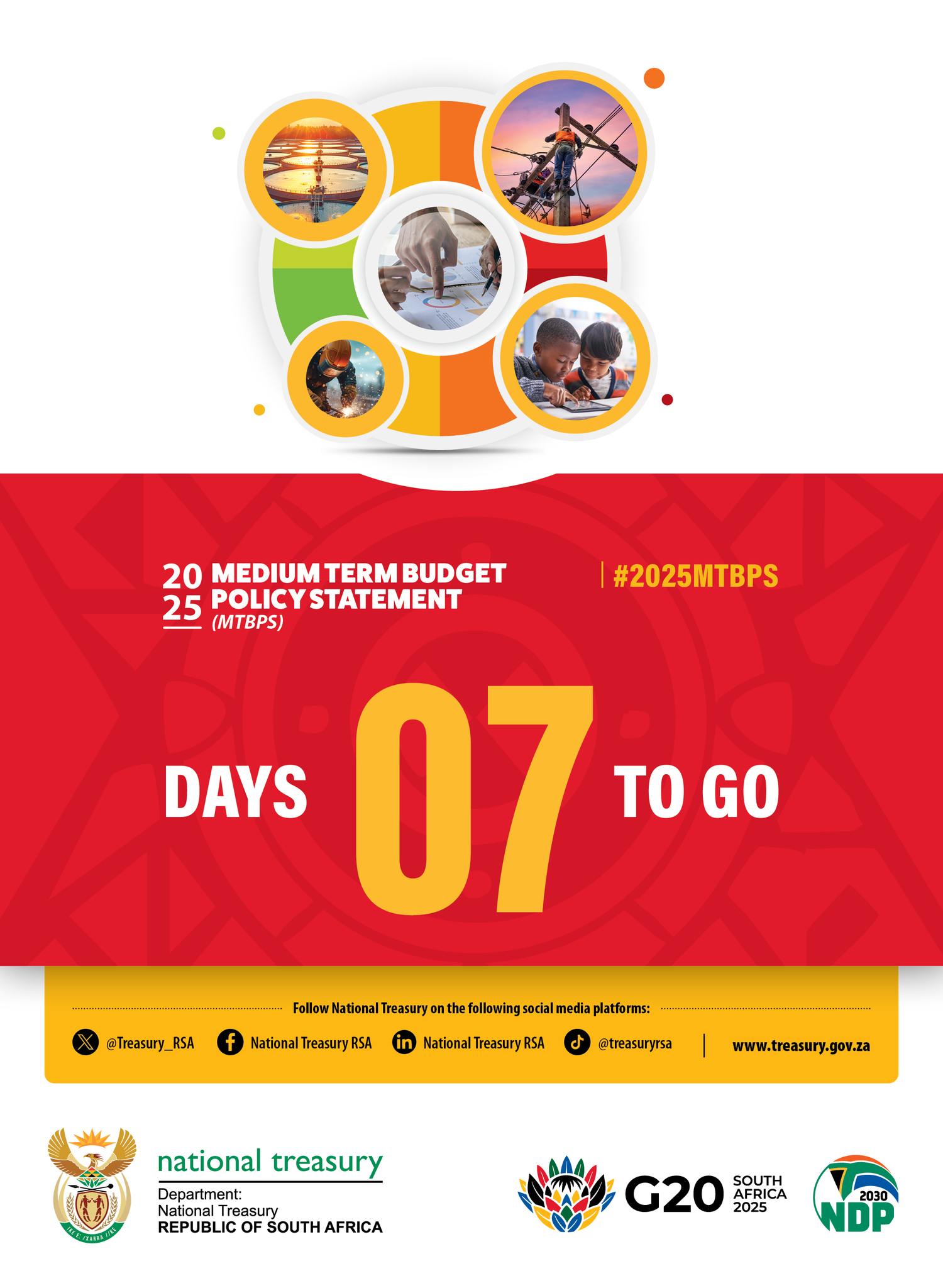 Today marks 07 days to go until... - National Treasury RSA | Facebook
