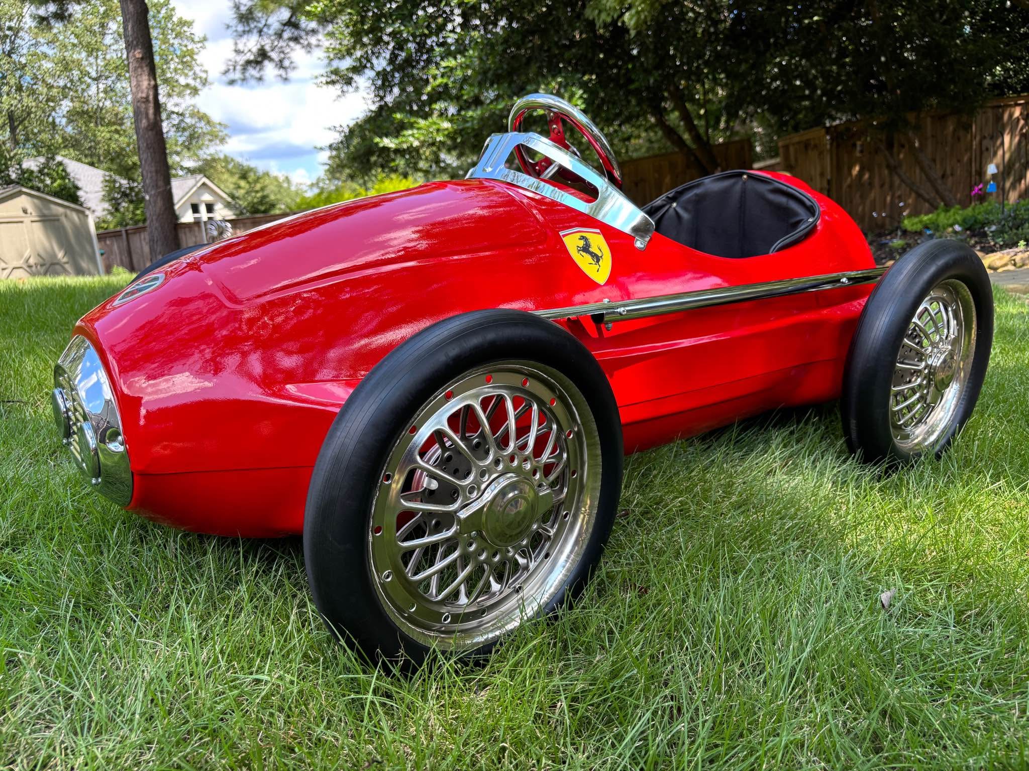 American Retro Red Racer Ferrari Pedal Car Giordani - Cars & Trucks ...