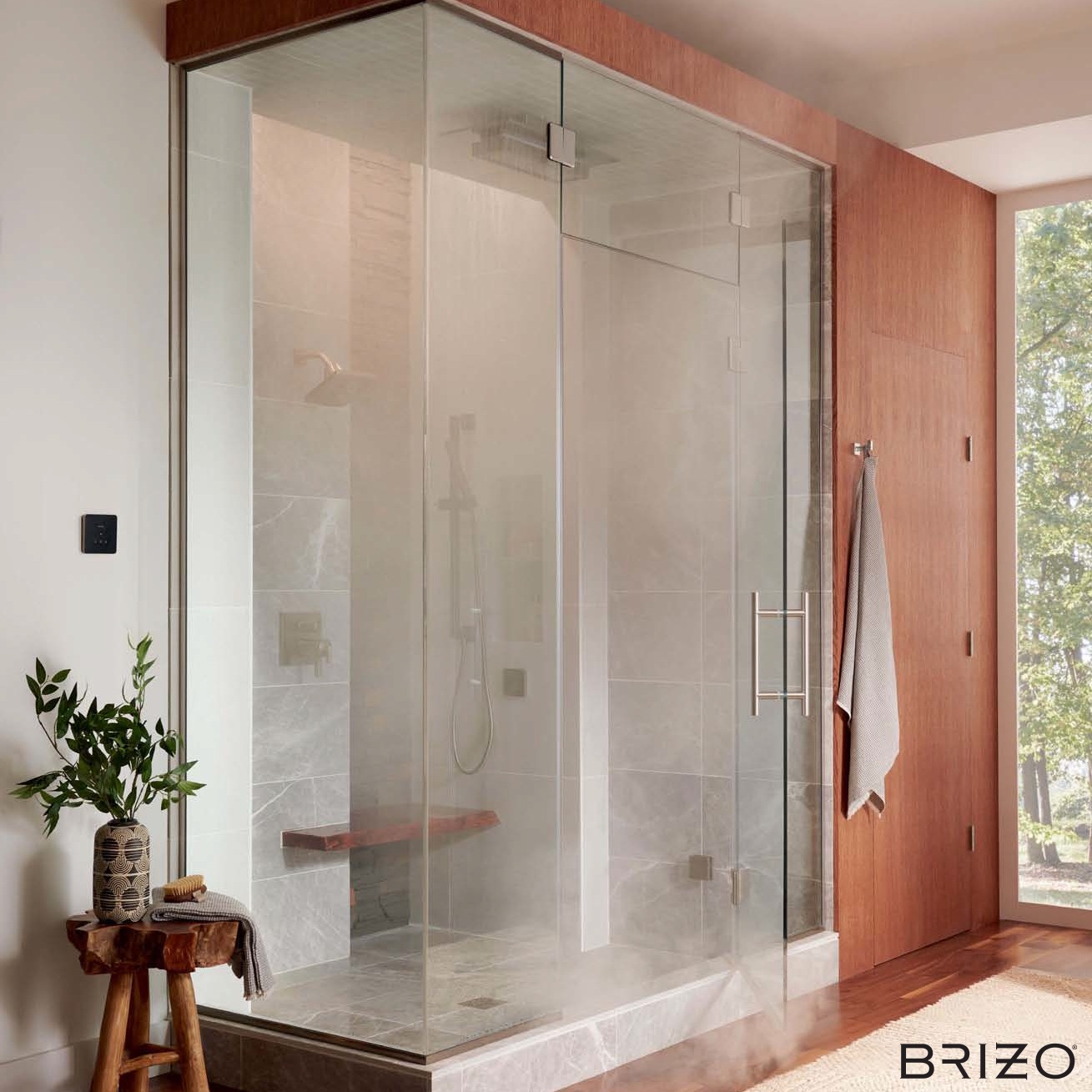 The Fixture - The Brizo Faucet Mystix™ Steam System transforms the ...