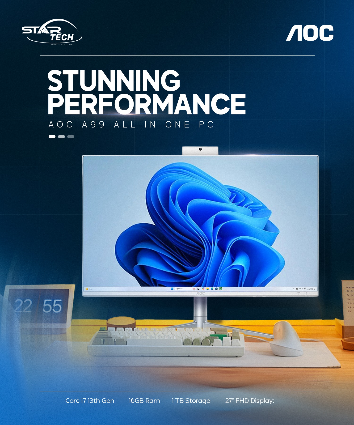 Star Tech Ltd. - ⚡ Sleek. Smart. Powerful — AOC A99 Core... | Facebook