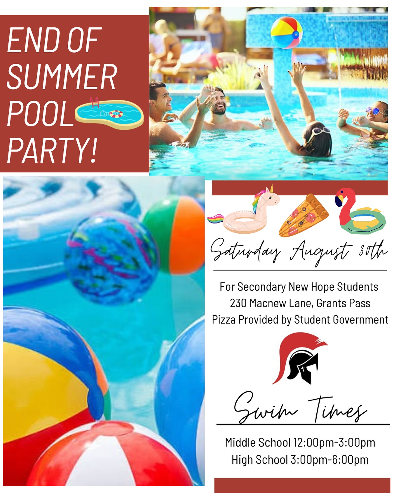 New - Cool off and SPLASH into the school year with us! 💦☀️ Secondary ...