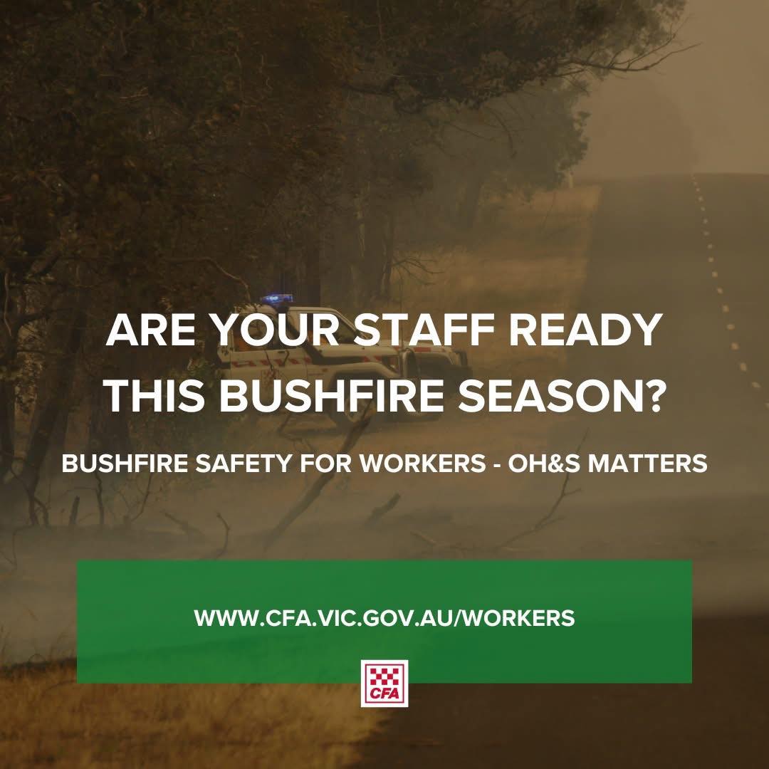 Kinglake - 💡 Do you or your staff work or travel through bushfire and ...