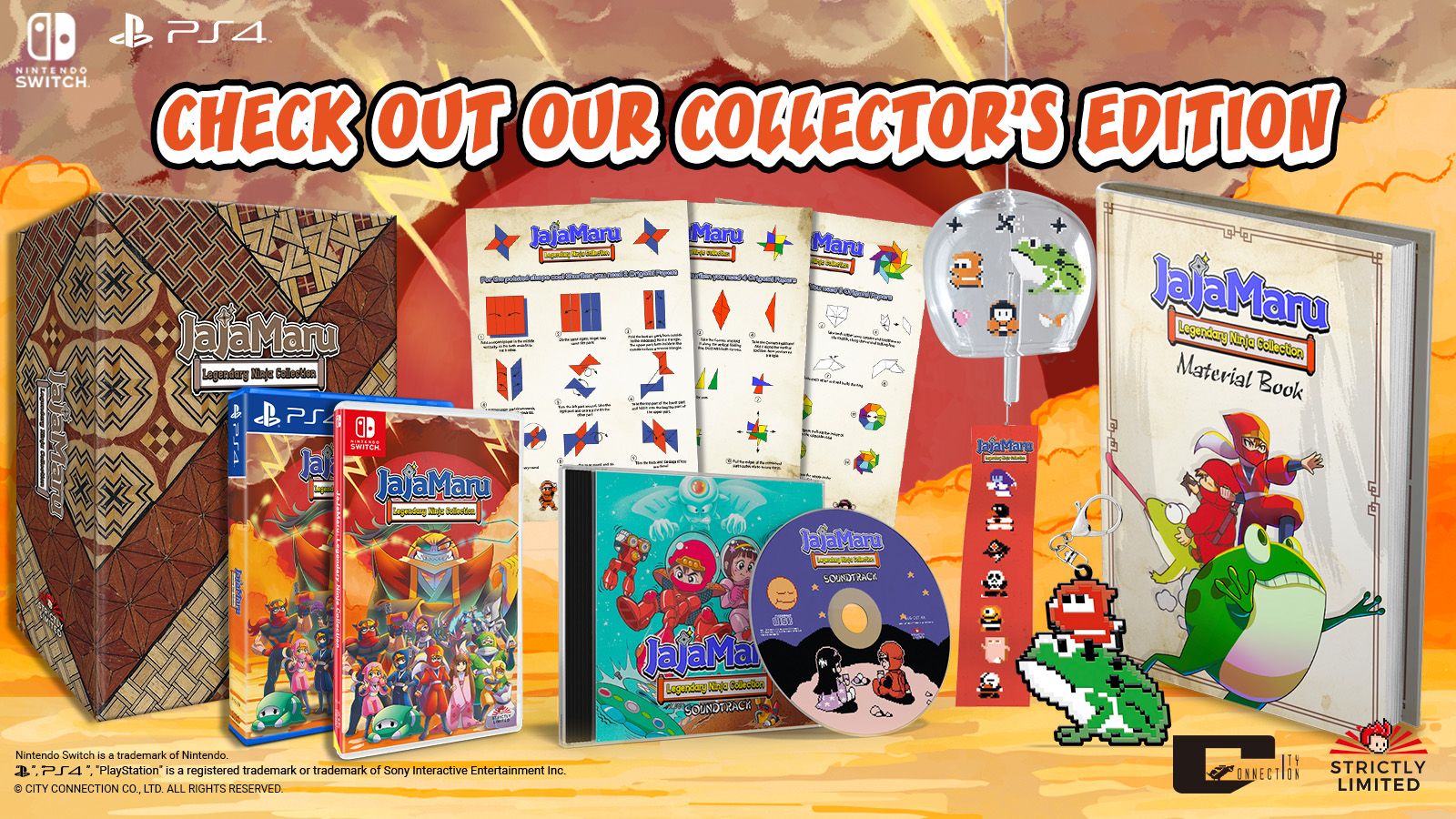 Ninja JaJaMaru Collector's Edition – Now Shipping! 🎮 The JaJaMaru