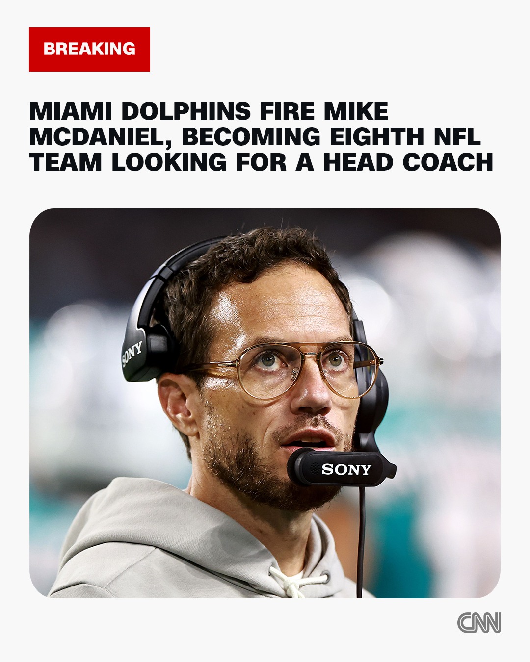 CNN - Miami Dolphins fire Mike McDaniel, becoming eighth NFL team ...