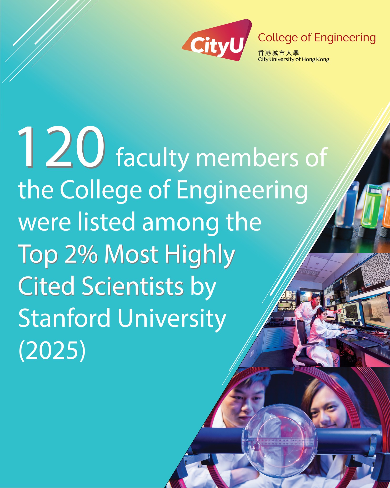 College - 【Top 2% Most Highly Cited Scientists by Stanford University ...